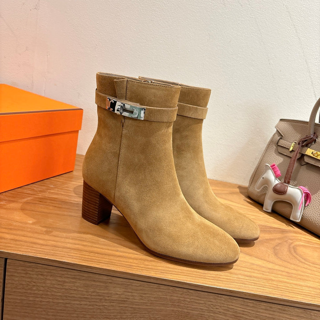 Beige Albâtre Saint Germain Ankle Boot