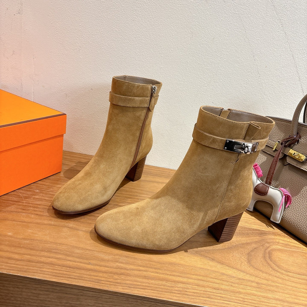 Beige Albâtre Saint Germain Ankle Boot
