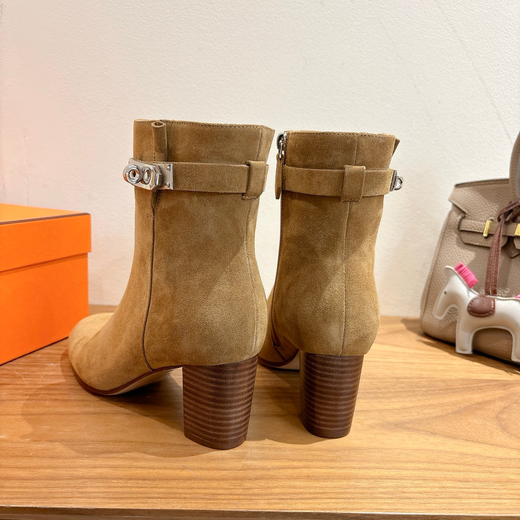 Beige Albâtre Saint Germain Ankle Boot