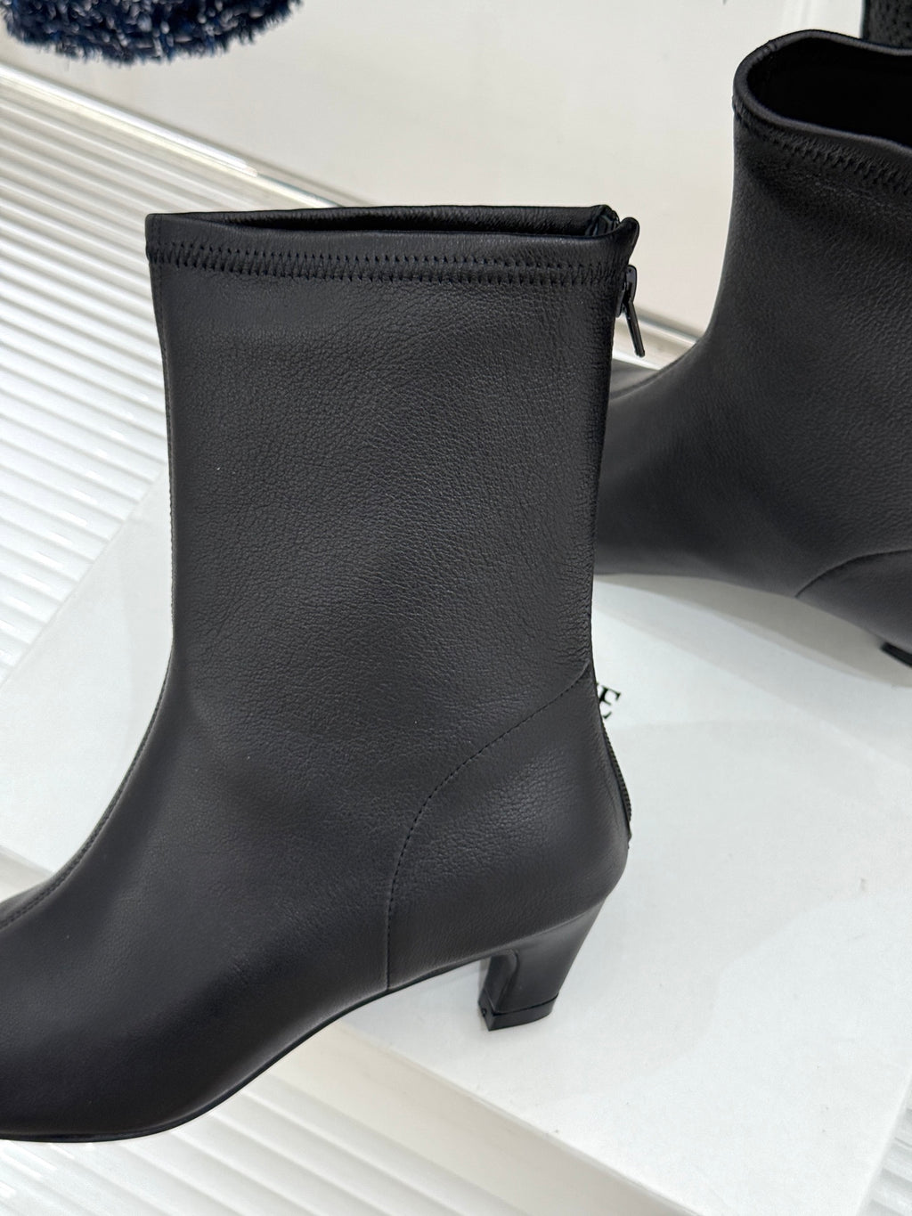 Black Arizona Stretch Ankle Boot
