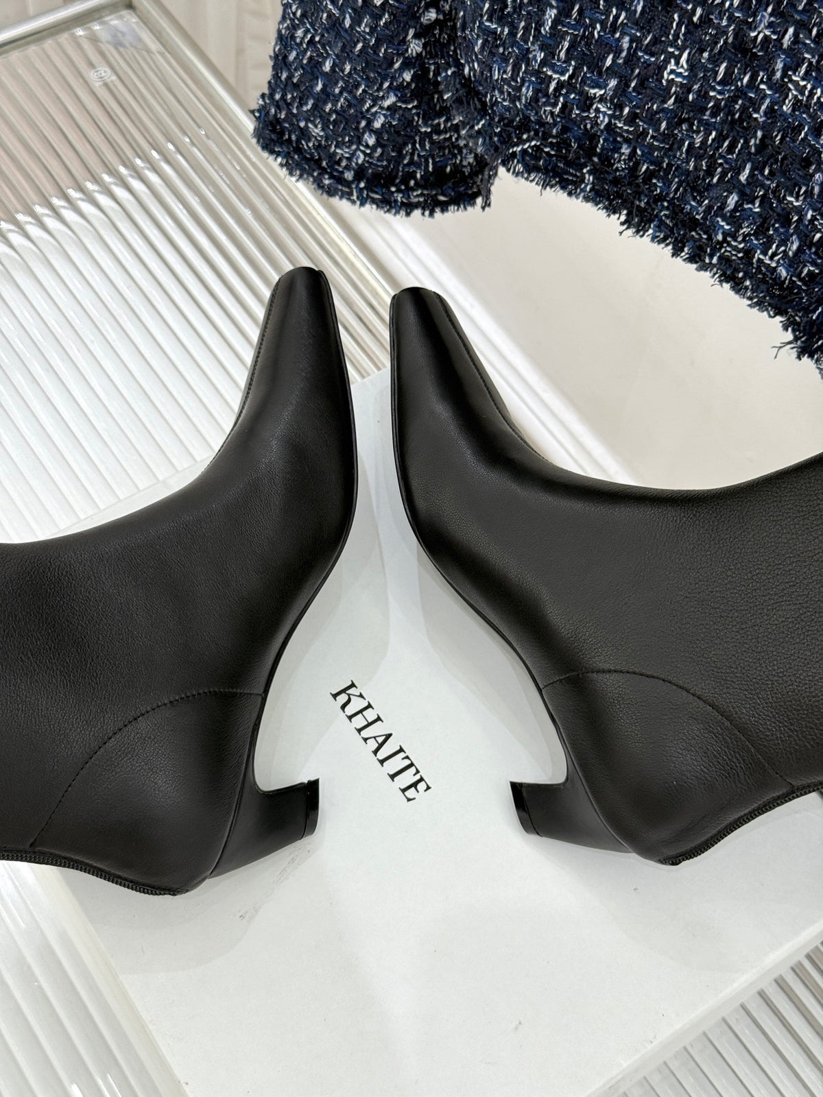 Black Arizona Stretch Ankle Boot