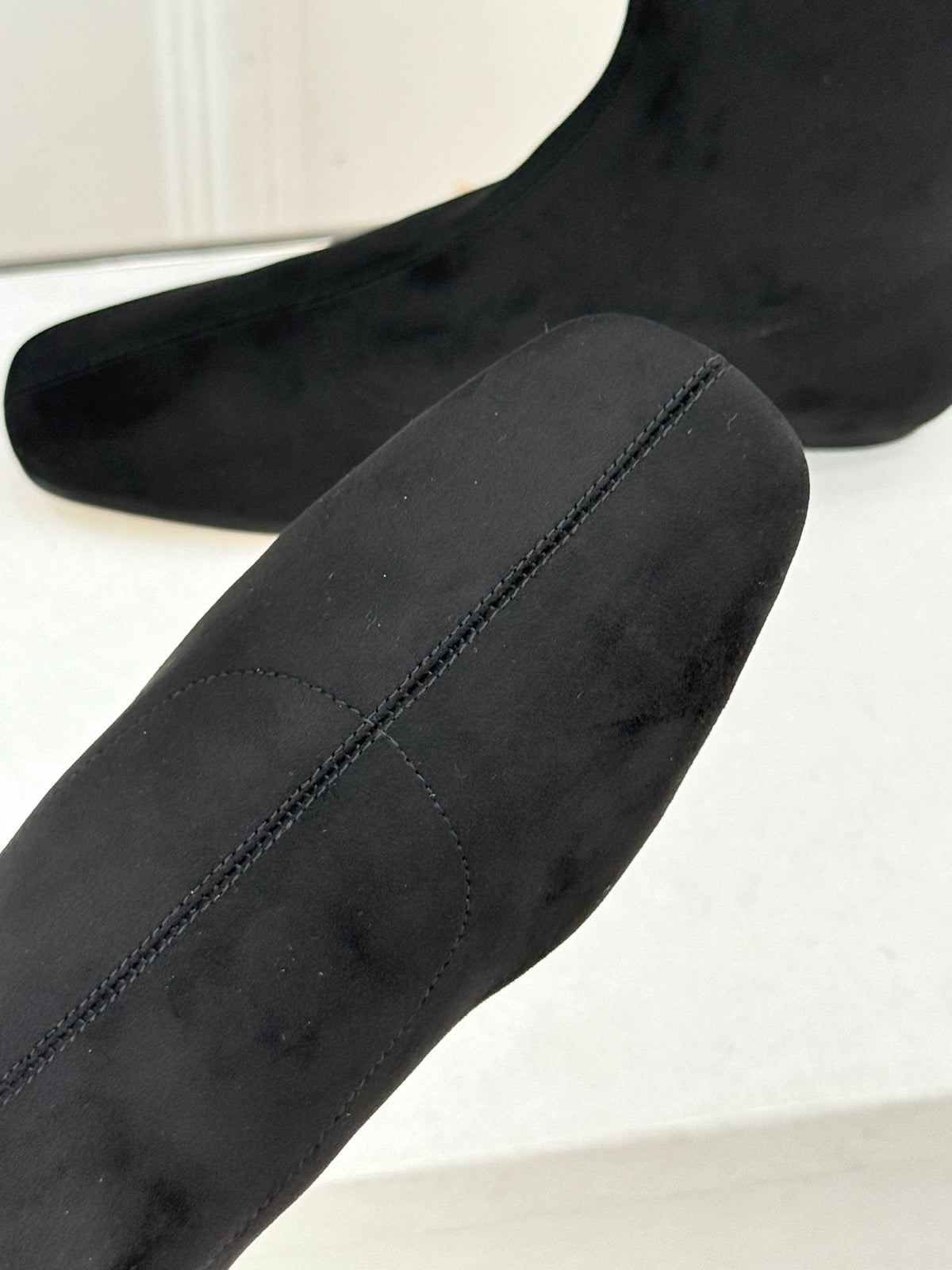 Black Cindy Stretch Boot