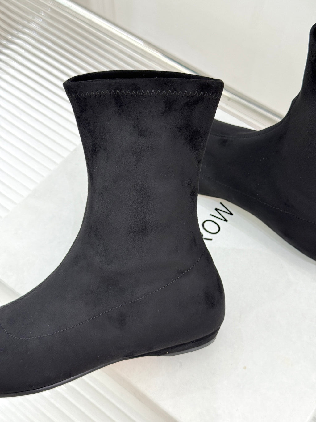 Black Cindy Stretch Boot