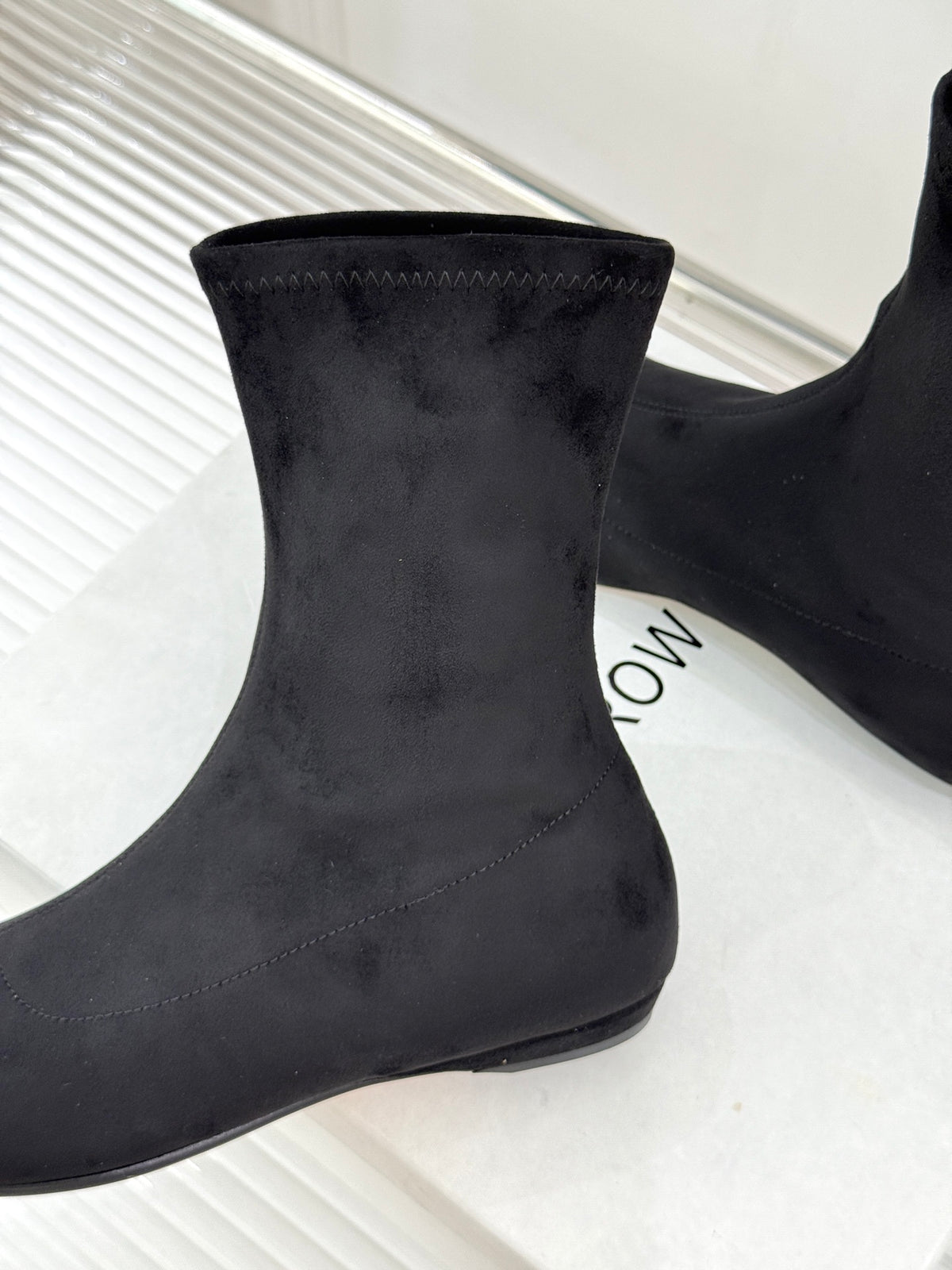 Black Cindy Stretch Boot