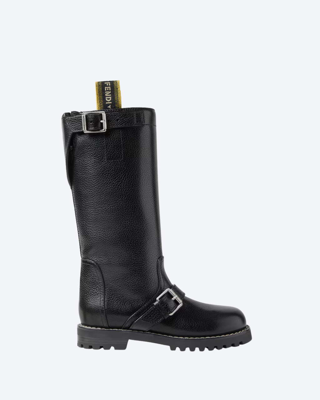 Black Commando Tall Boots - 1