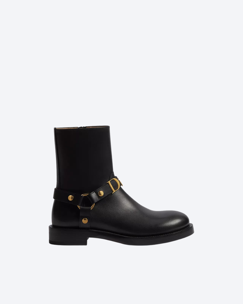 Black Dior Bolt Ankle Boot