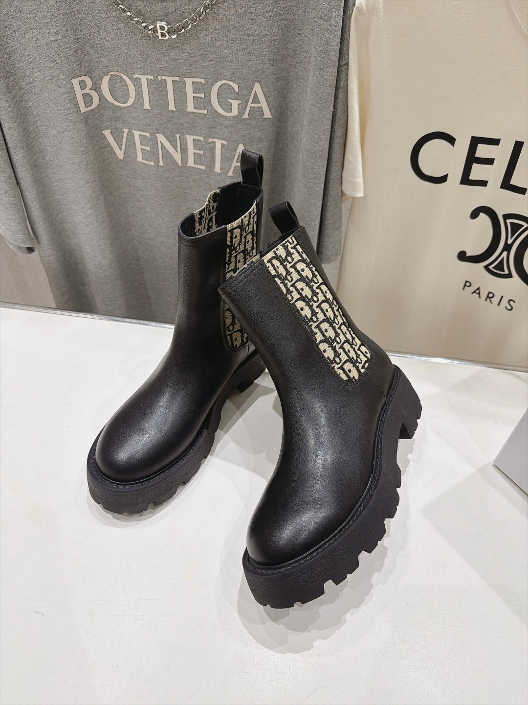 Black Dior Ride Chelsea Boot 4