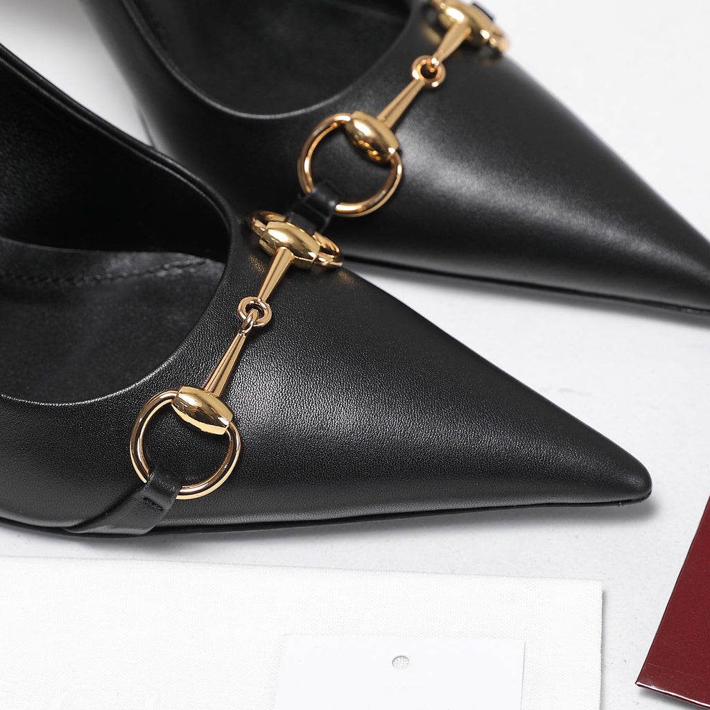 Black Women's Donna Slingback Pump