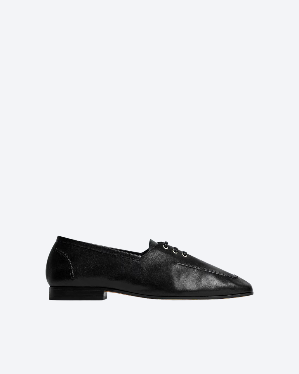 Black Gino Lace-Up Shoe