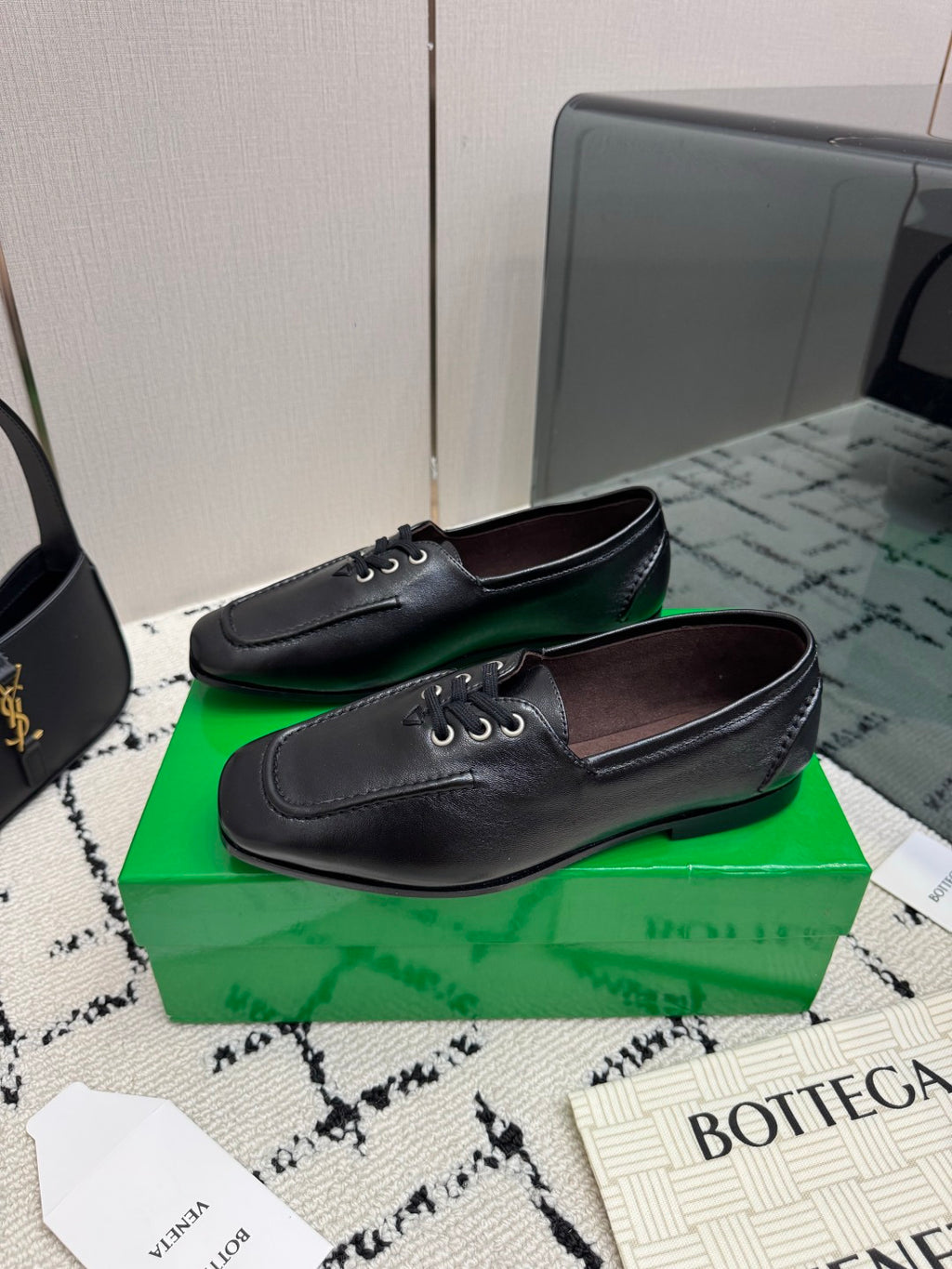 Black Gino Lace-Up Shoe - view 3