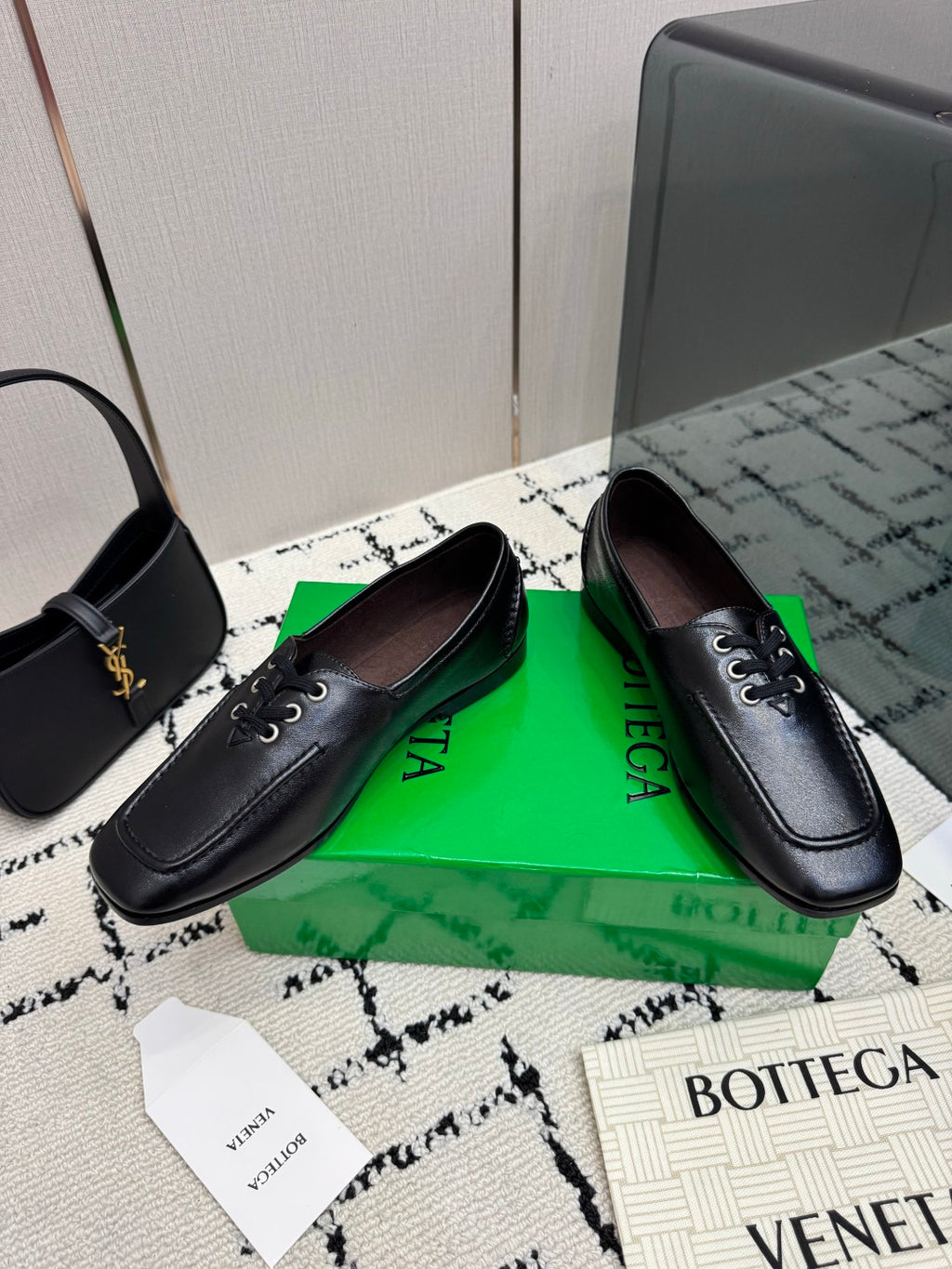 Black Gino Lace-Up Shoe - view 5