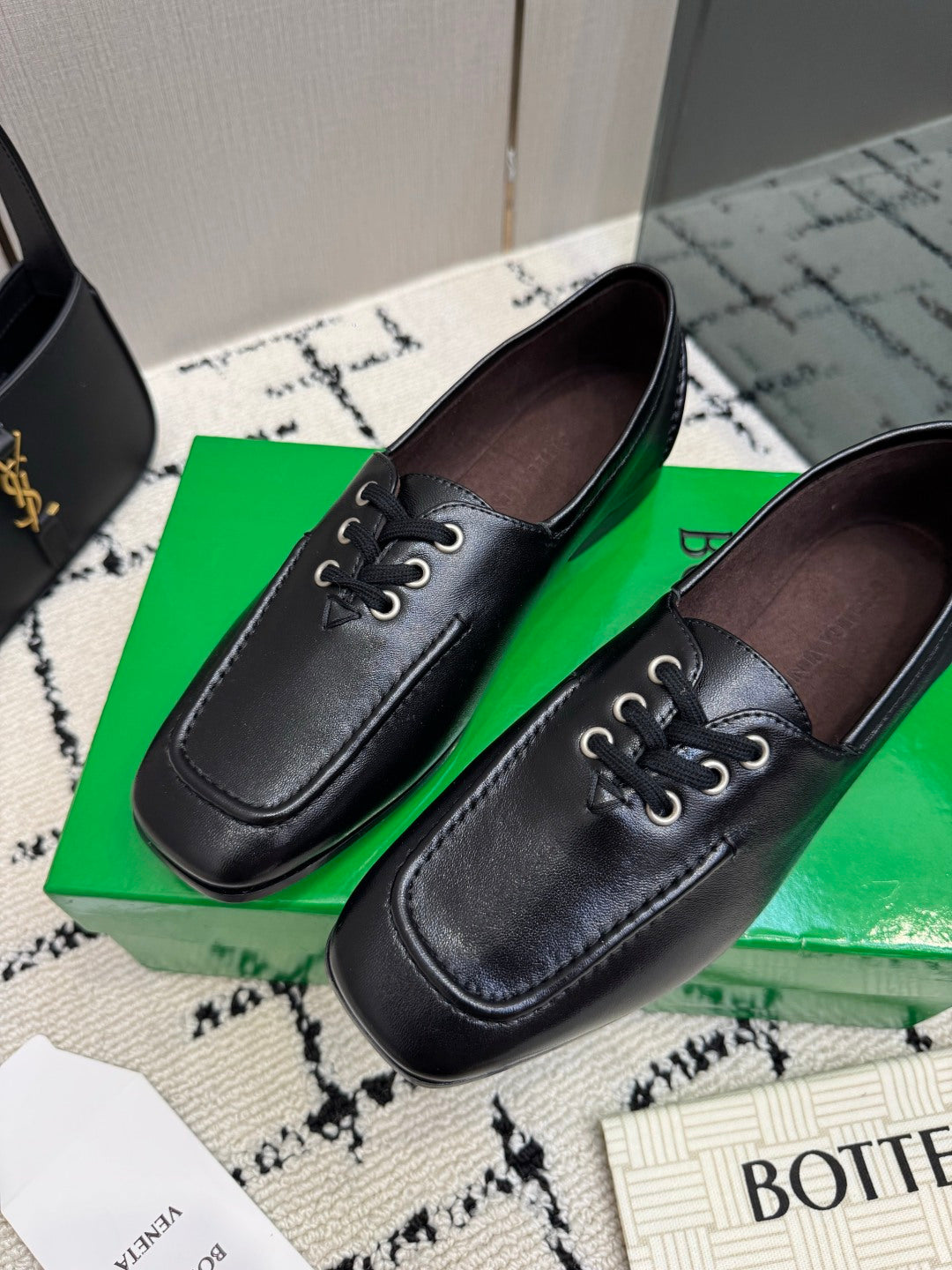 Black Gino Lace-Up Shoe - view 6