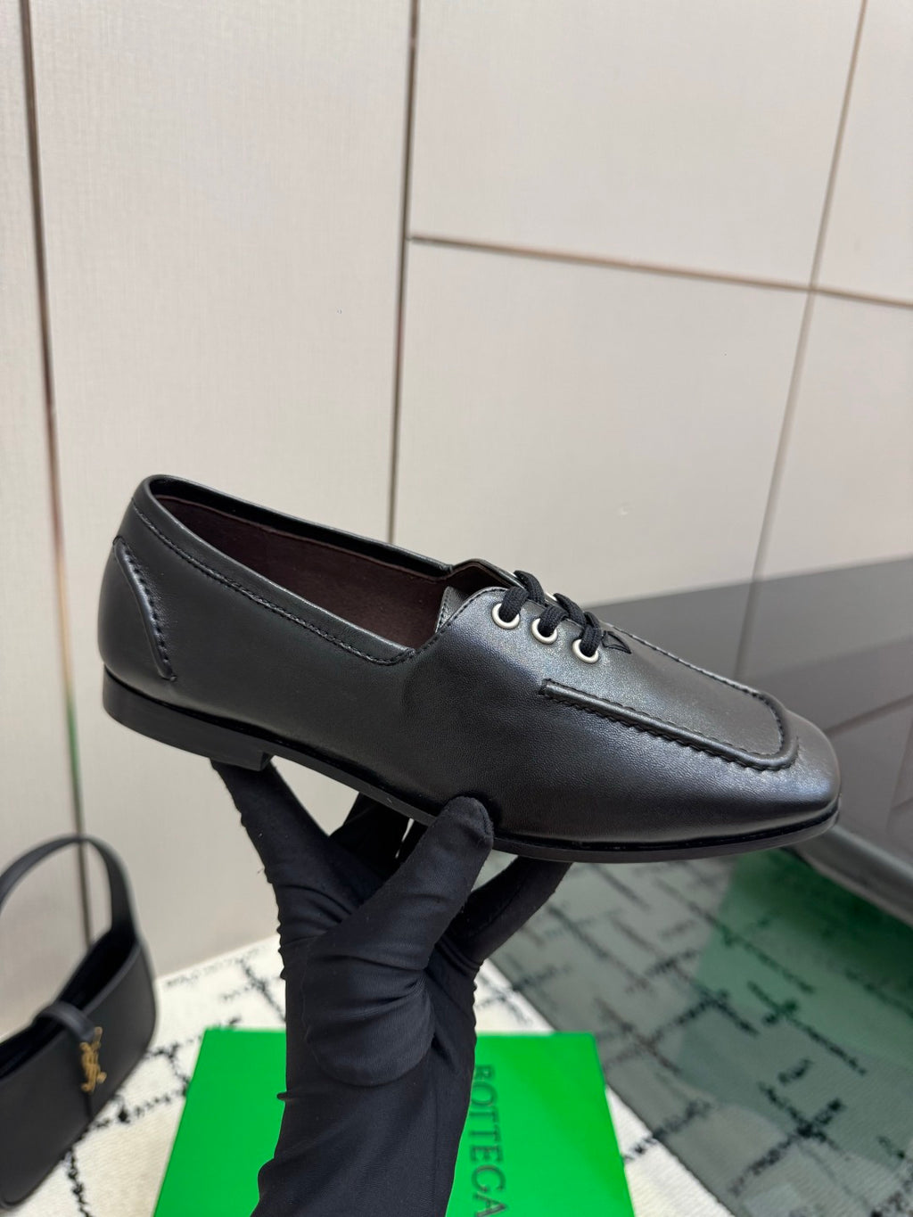 Black Gino Lace-Up Shoe - view 8