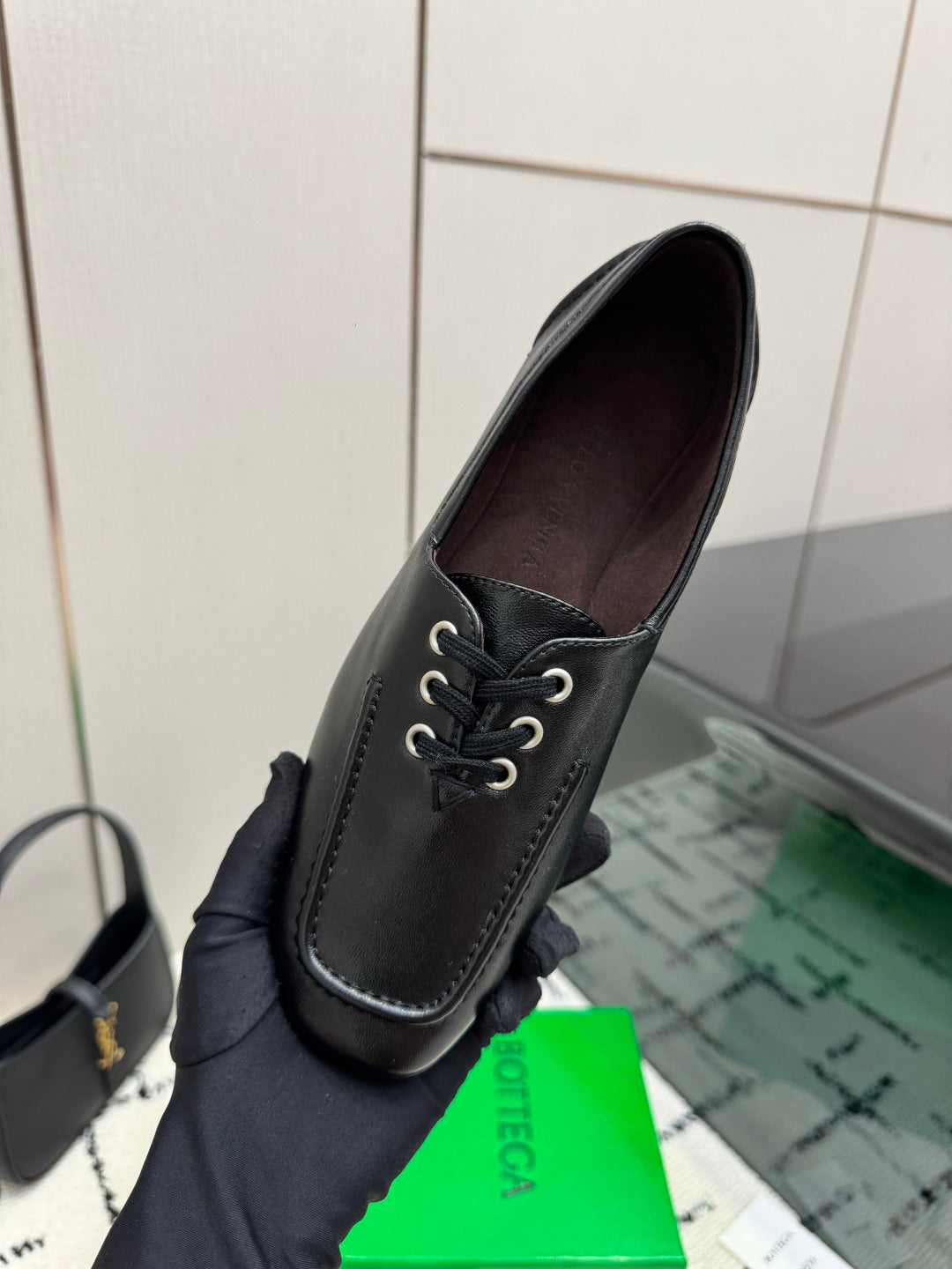 Black Gino Lace-Up Shoe - view 9