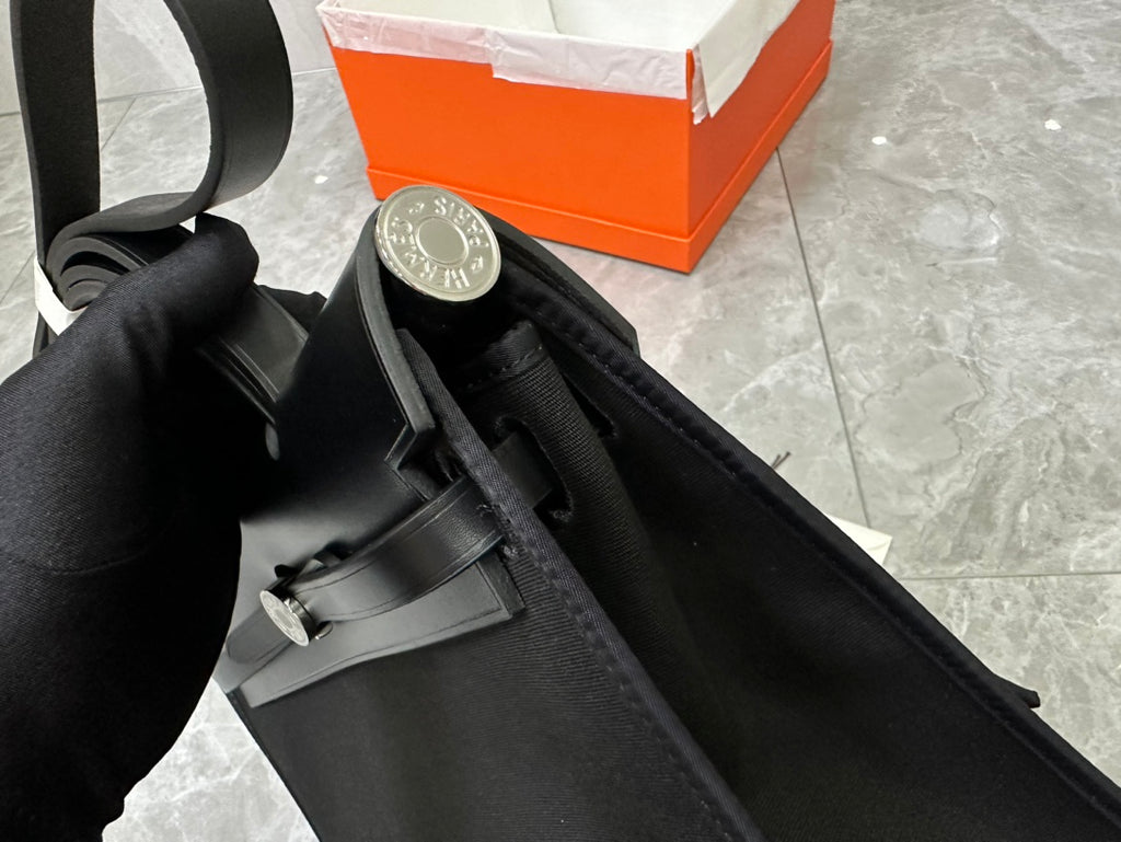 Black Herbag Zip 31 Bag