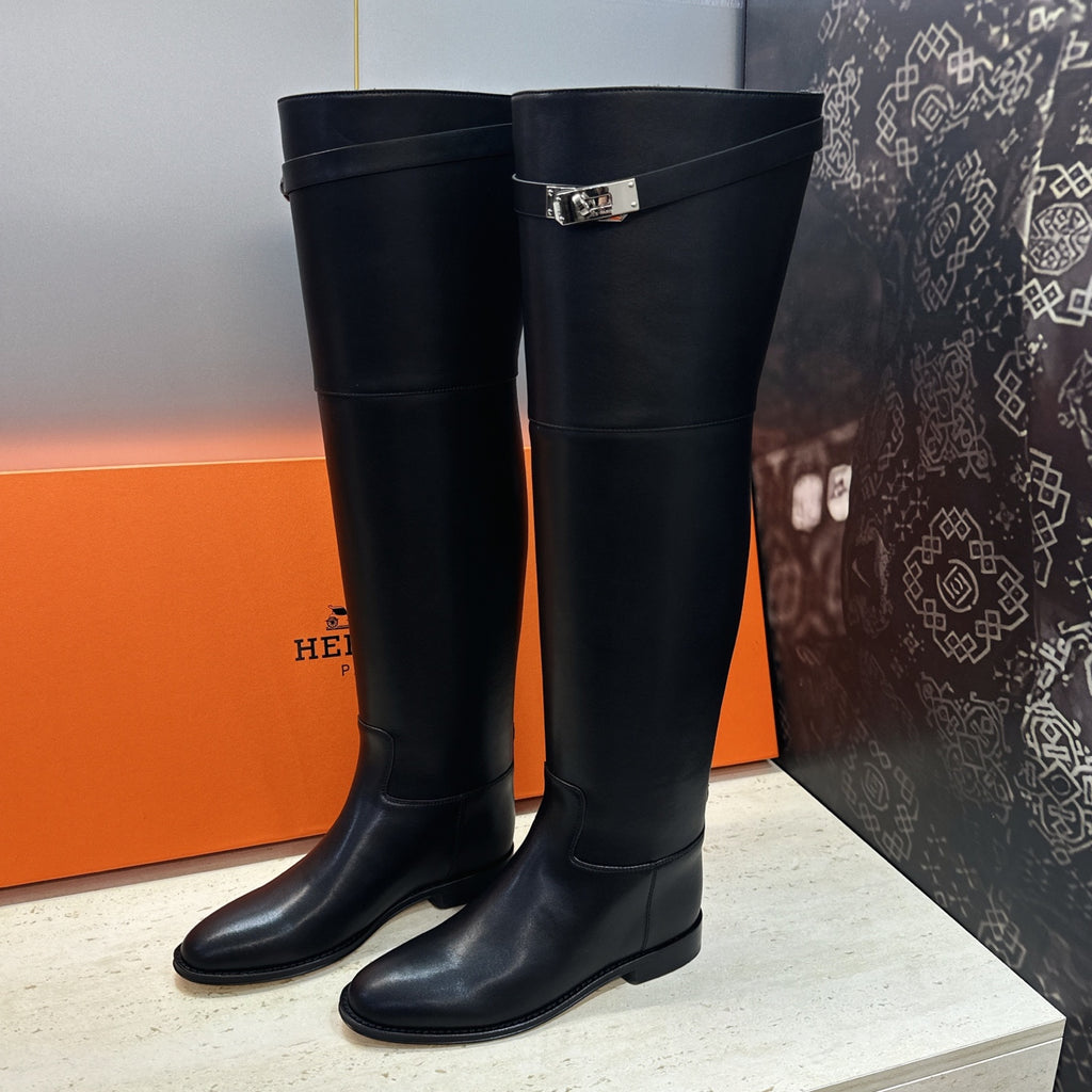 Black High Boot - 2