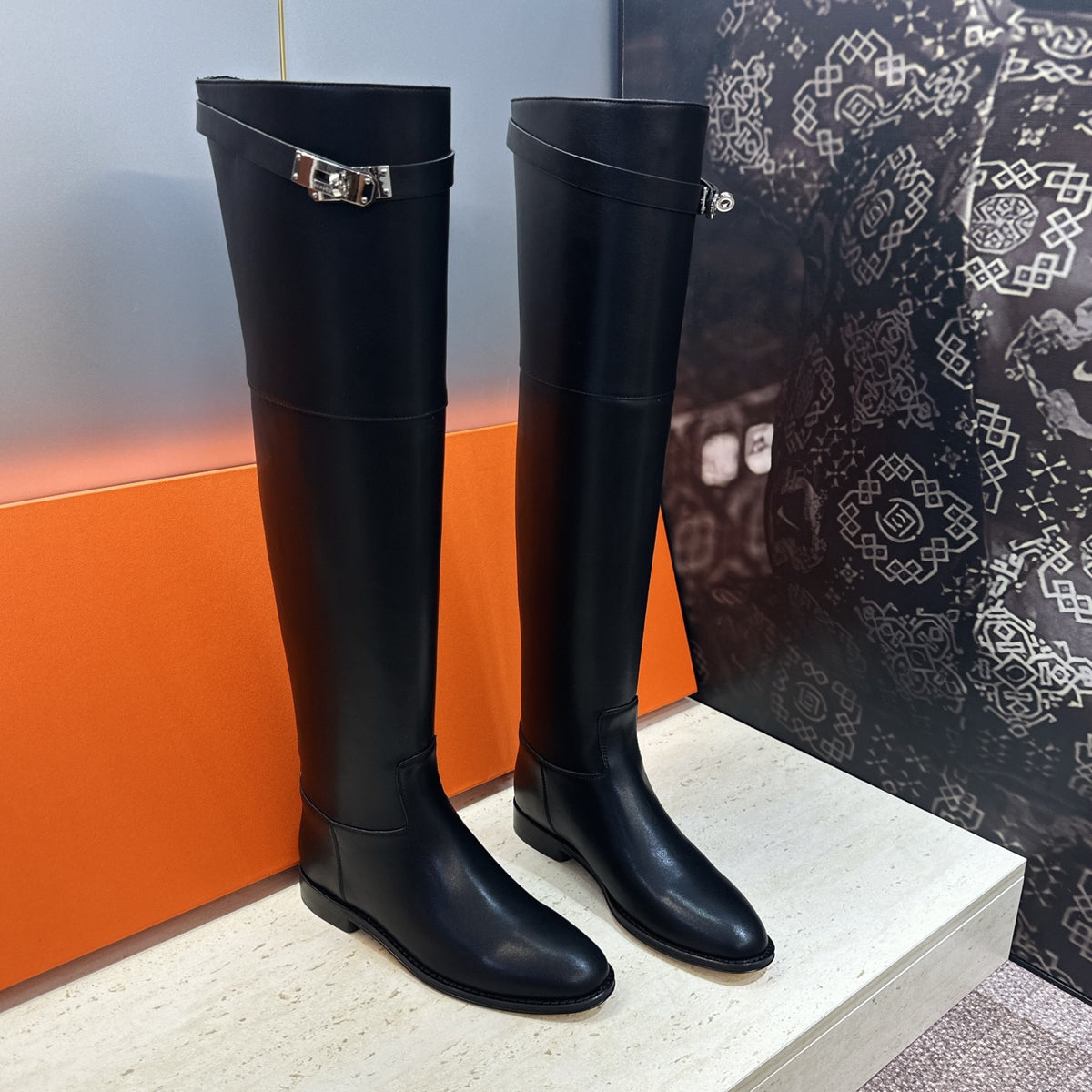Black High Boot - 4