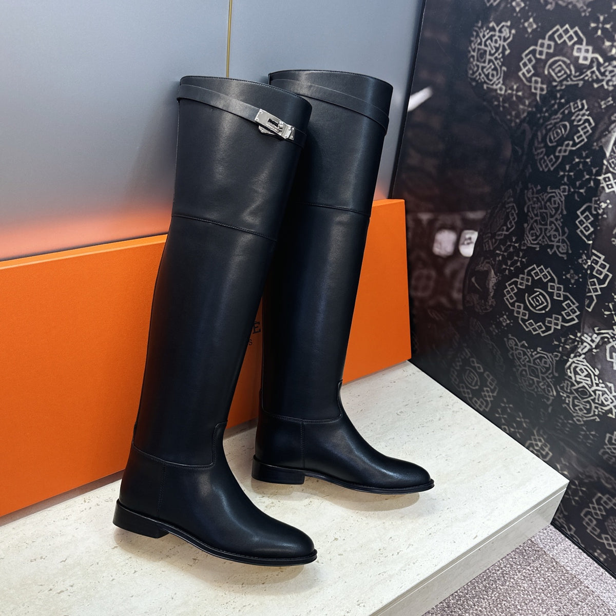 Black High Boot - 5