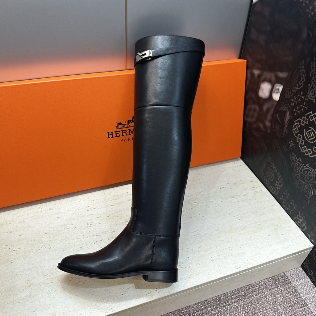 Black High Boot - 6