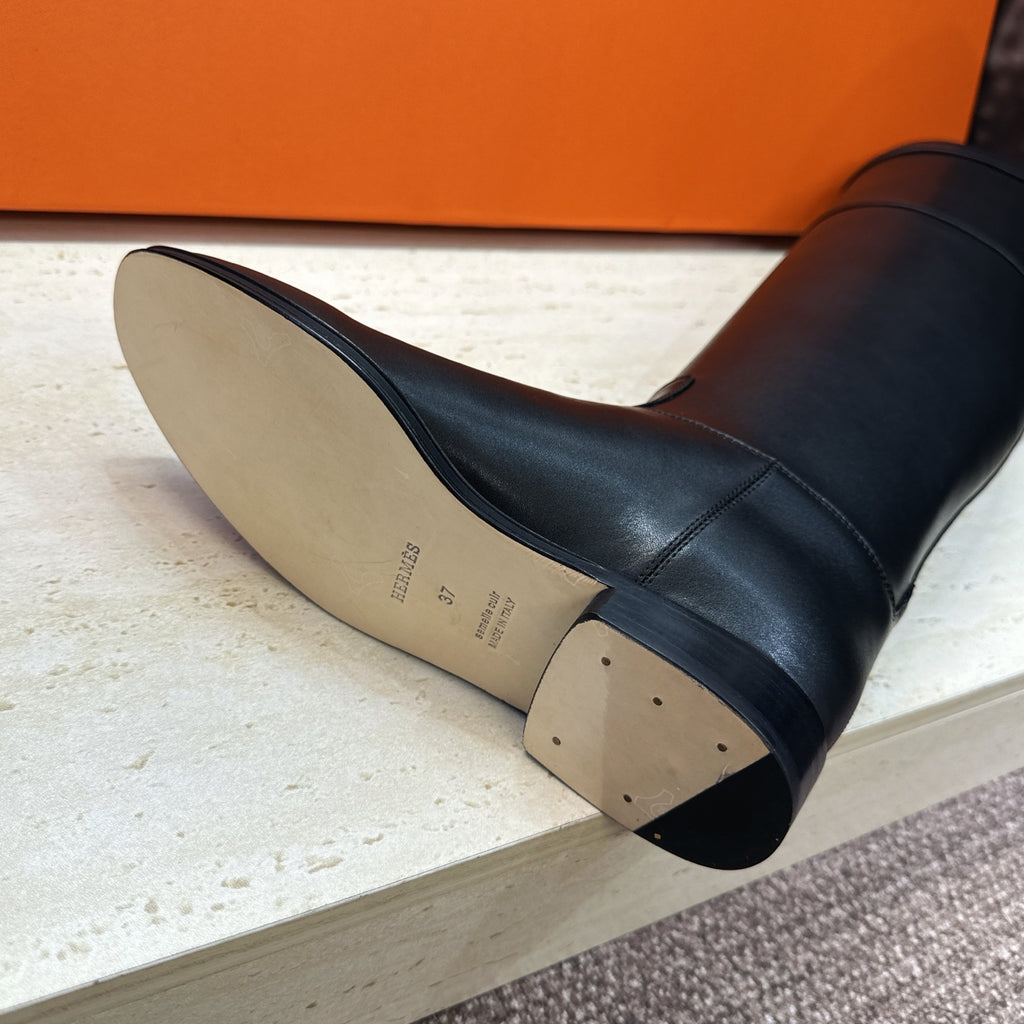 Black High Boot - 9