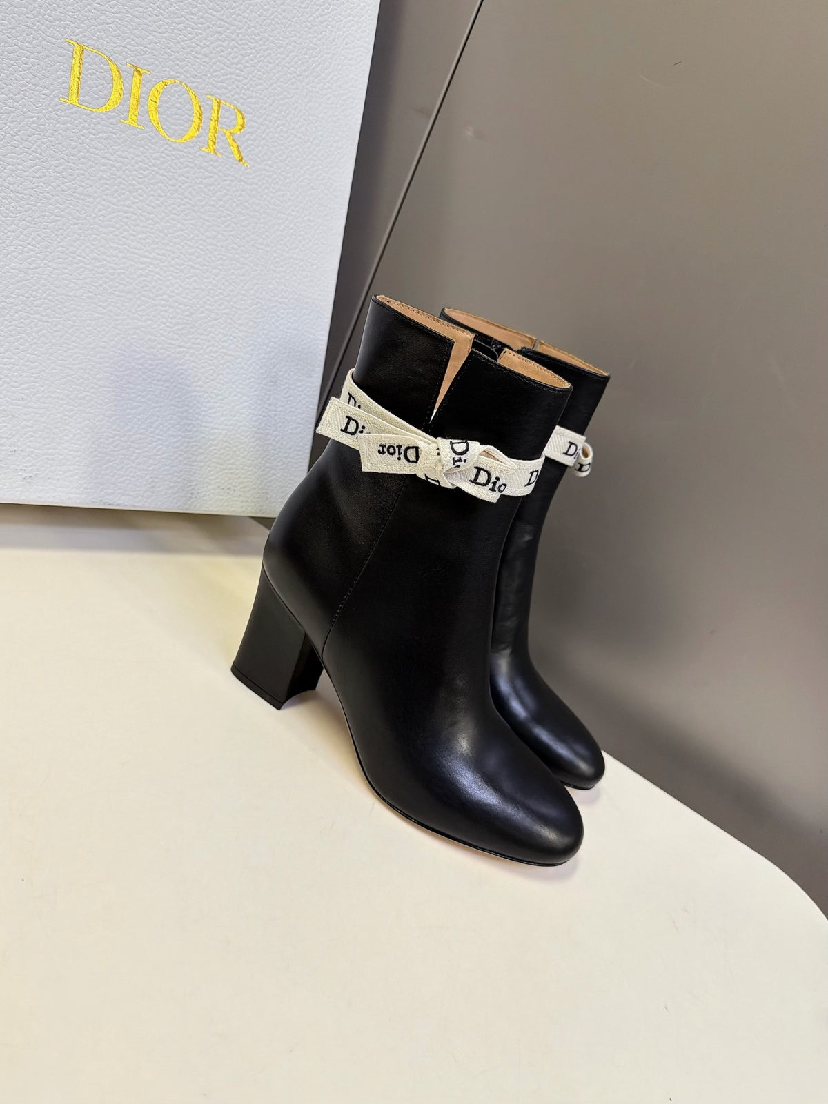 Black J'Adior Heeled Ankle Boot