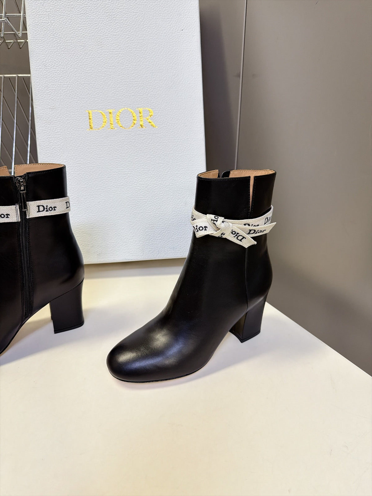 Black J'Adior Heeled Ankle Boot
