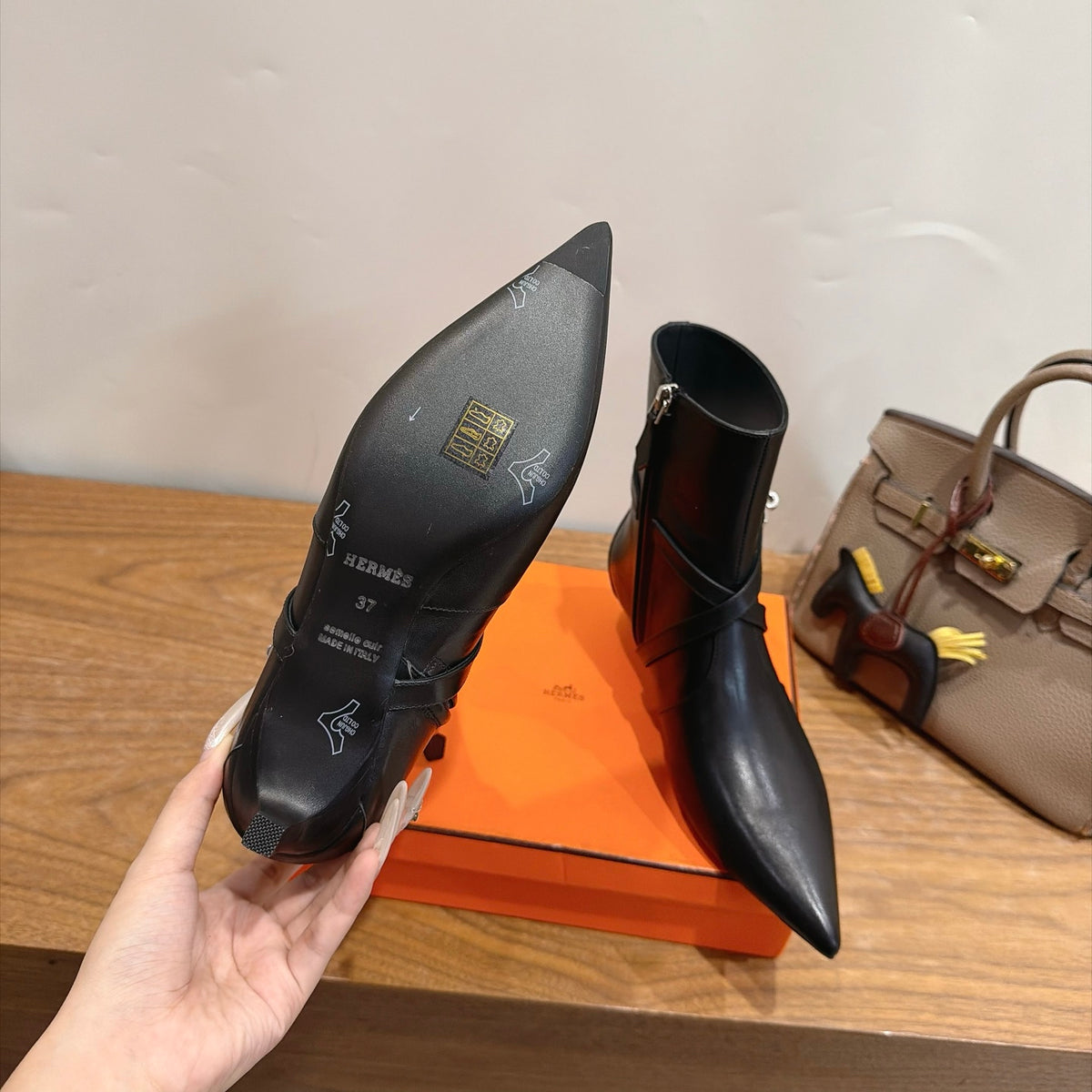 Black Nice 40 Ankle Boot