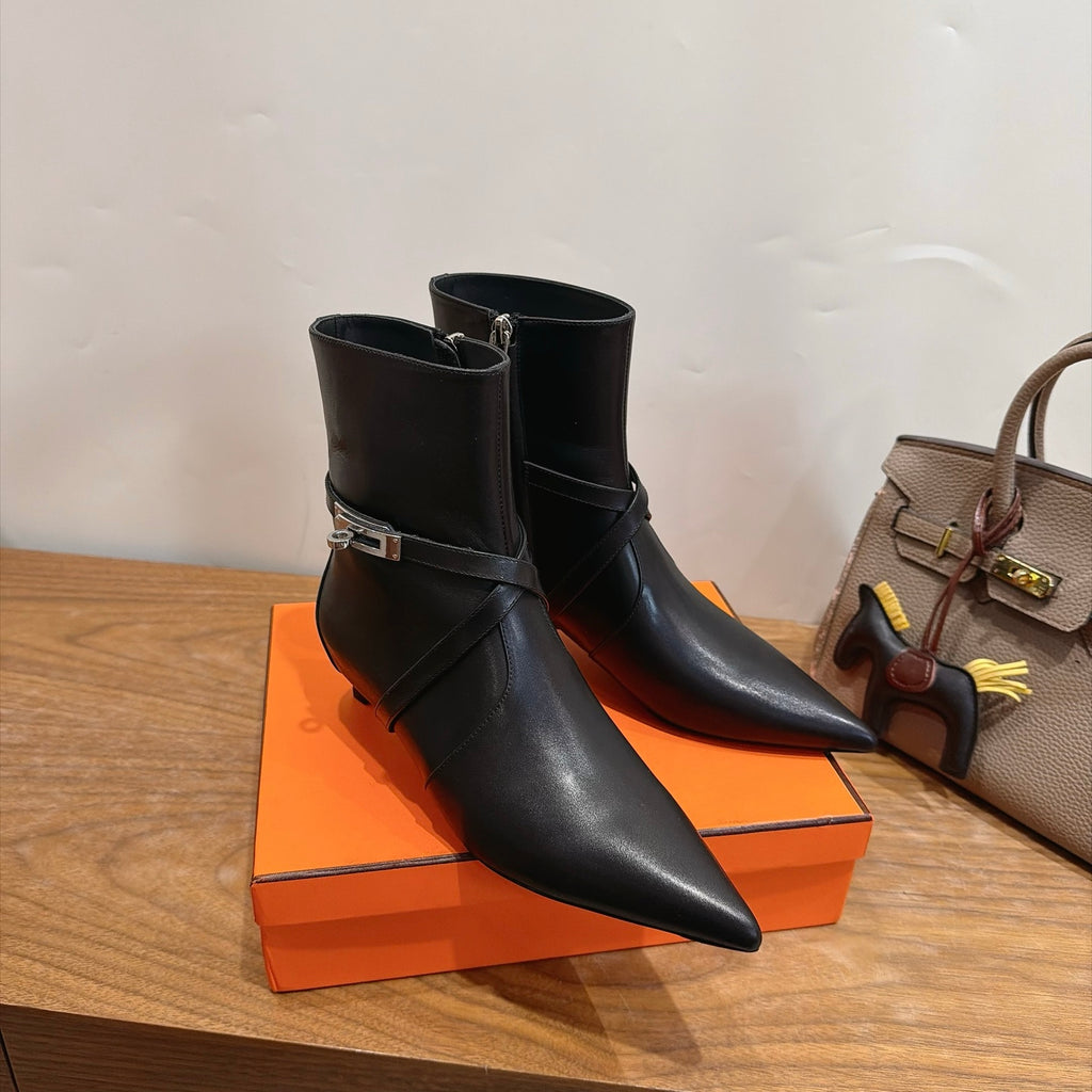 Black Nice 40 Ankle Boot