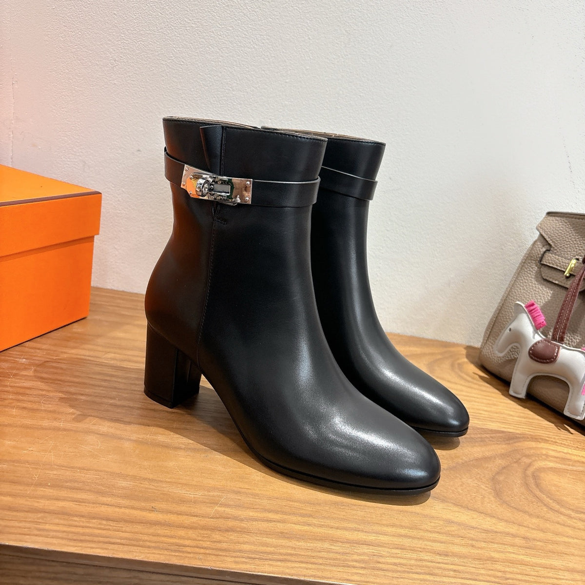 Black Saint Germain Ankle Boot