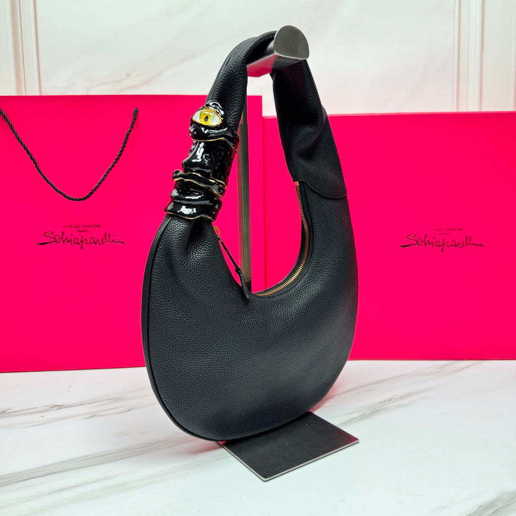 Black Small Soufflé Bag - 3