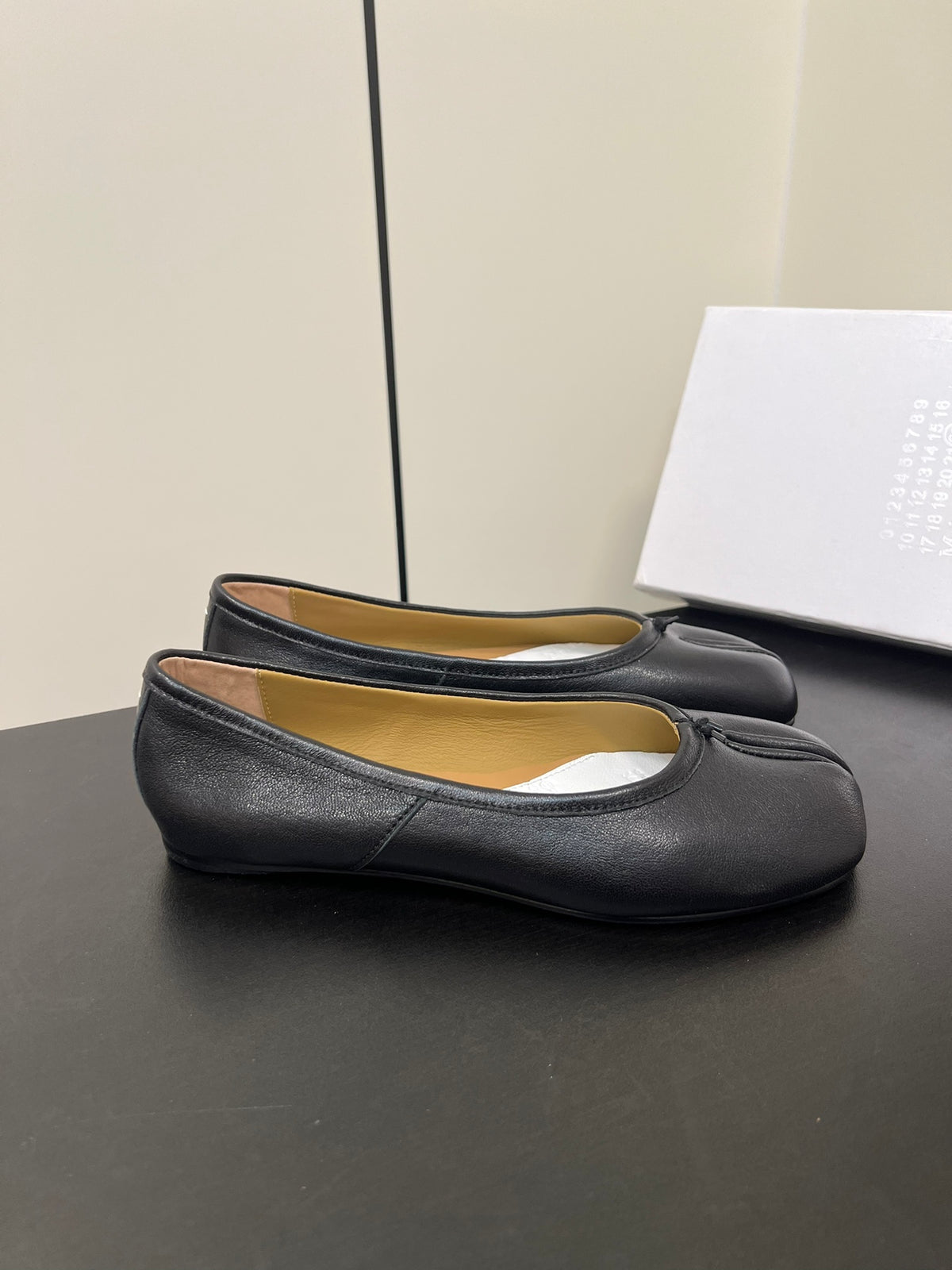Black Tabi Ballerinas