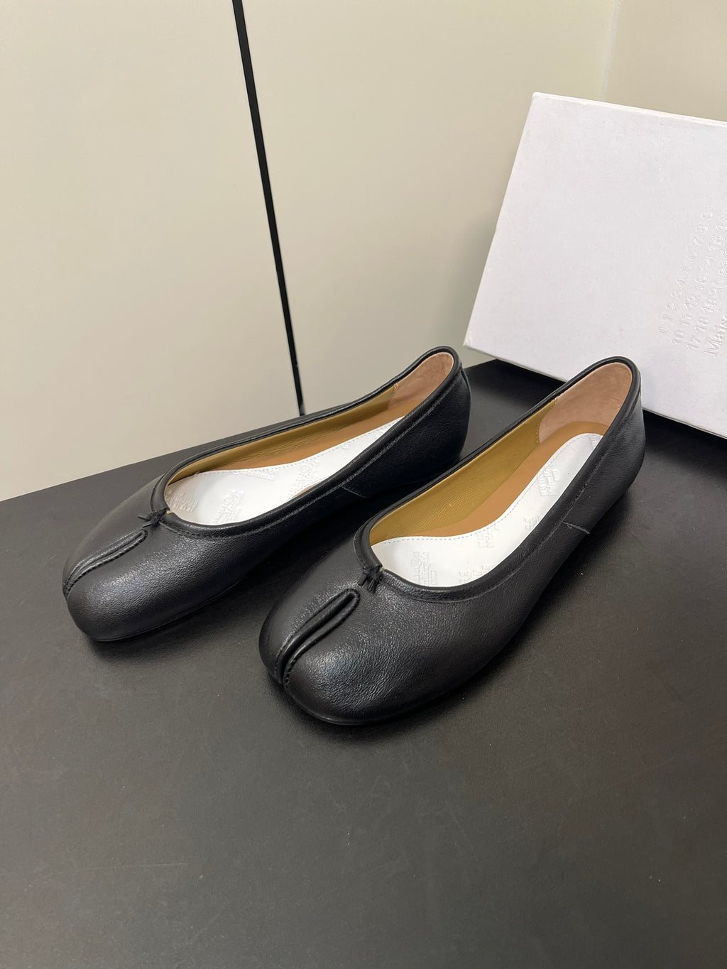 Black Tabi Ballerinas