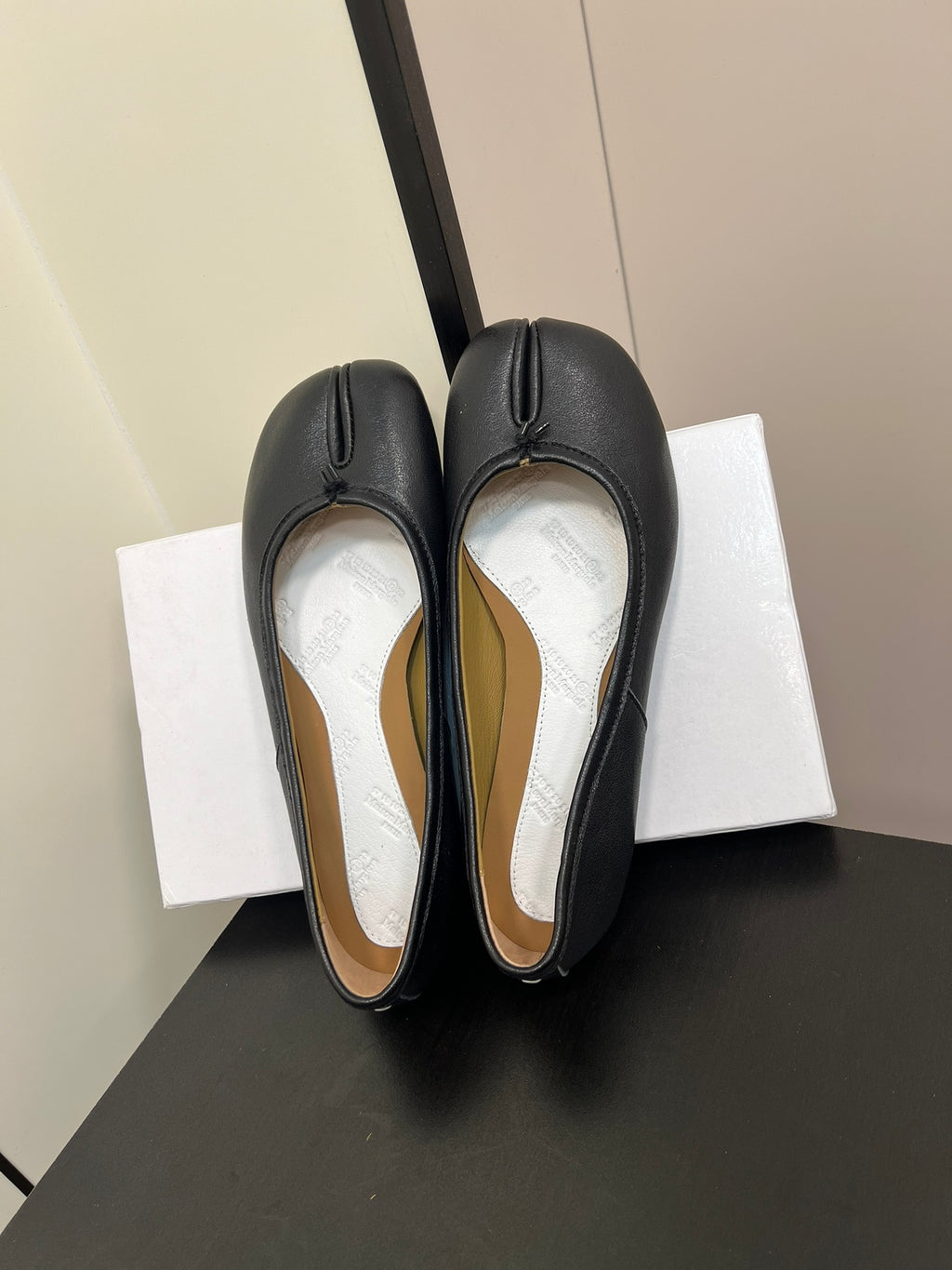 Black Tabi Ballerinas