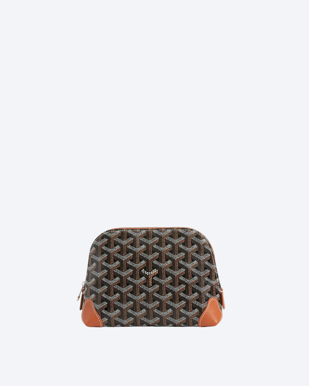 Black & Tan Vendôme Cosmetic Pouch