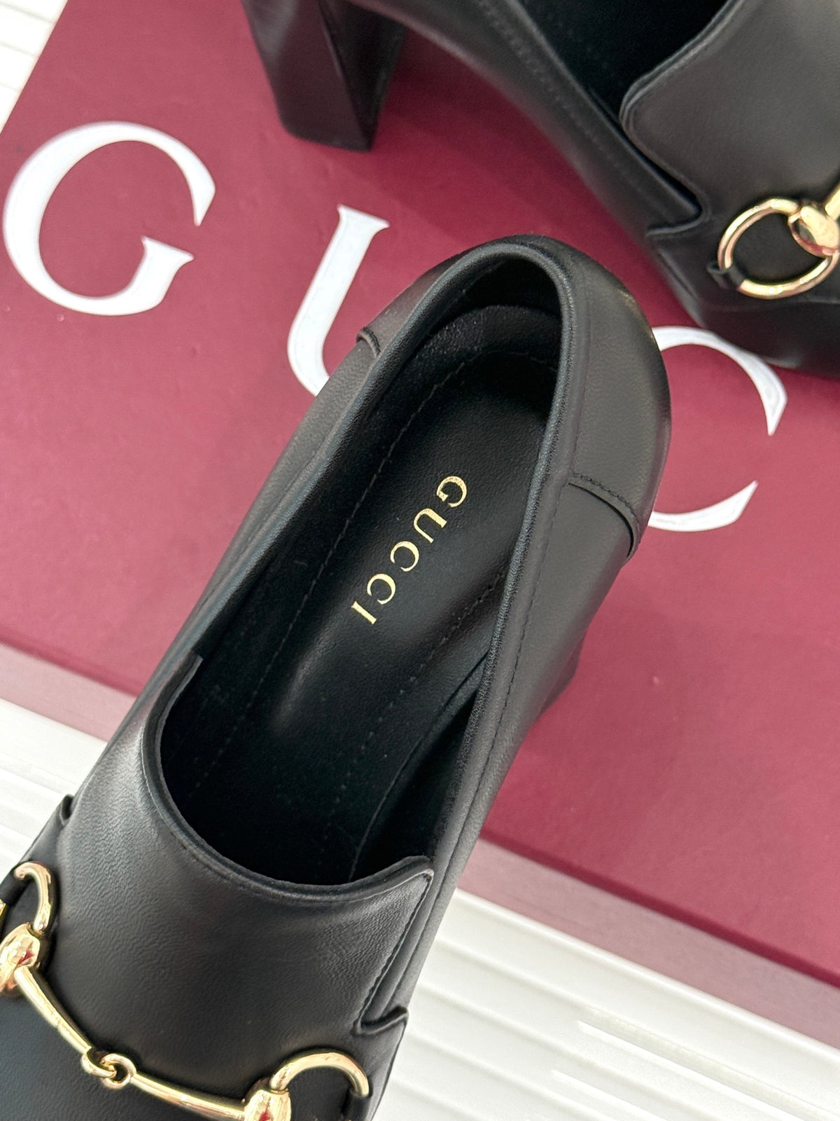 Black Women's Galleria High Heel Loafer - view 7