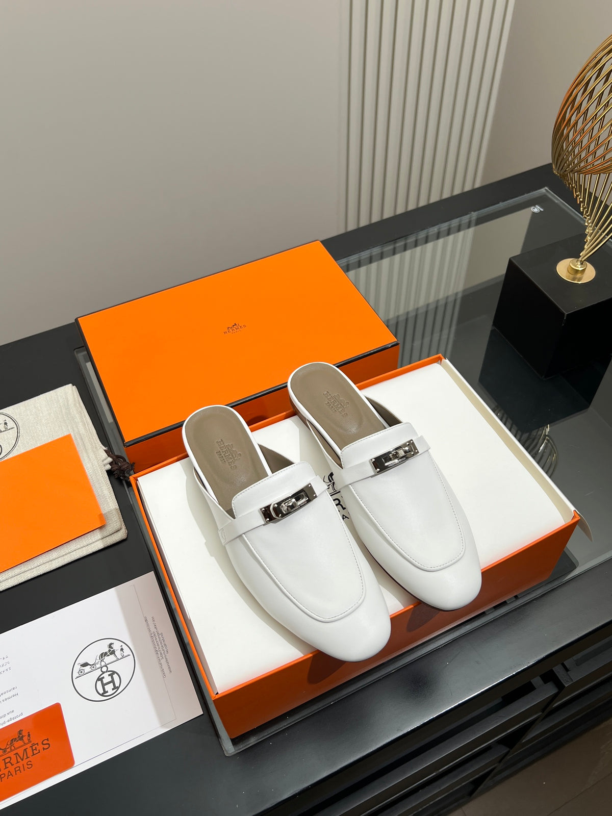 Blanc Oz Mule