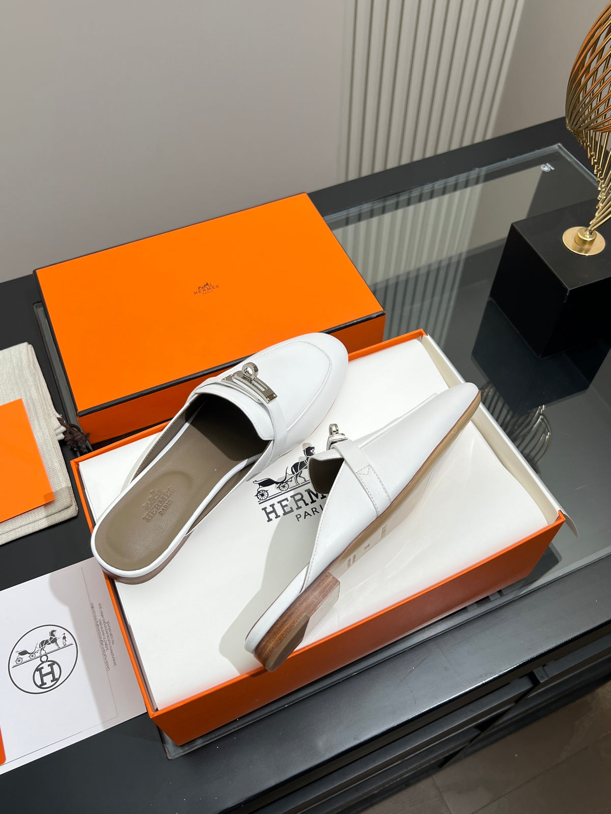 Blanc Oz Mule