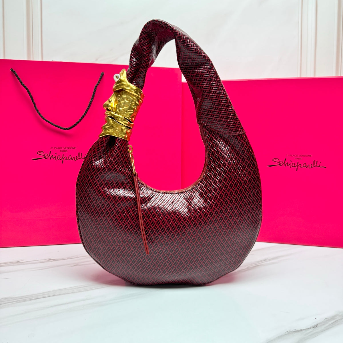 Bordeaux Small Soufflé Bag - 2