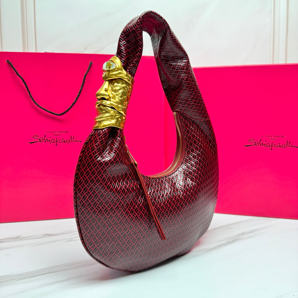Bordeaux Small Soufflé Bag - 3