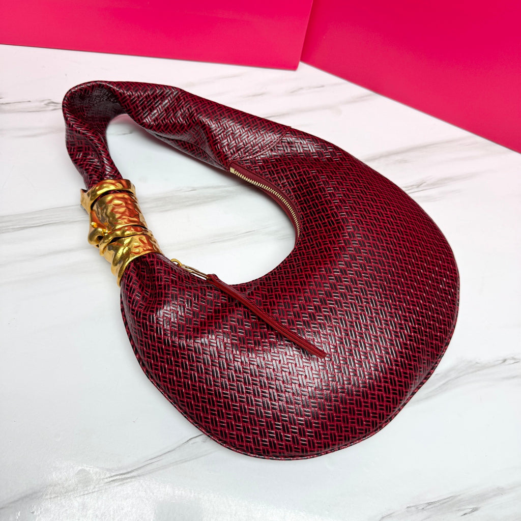 Bordeaux Small Soufflé Bag - 5