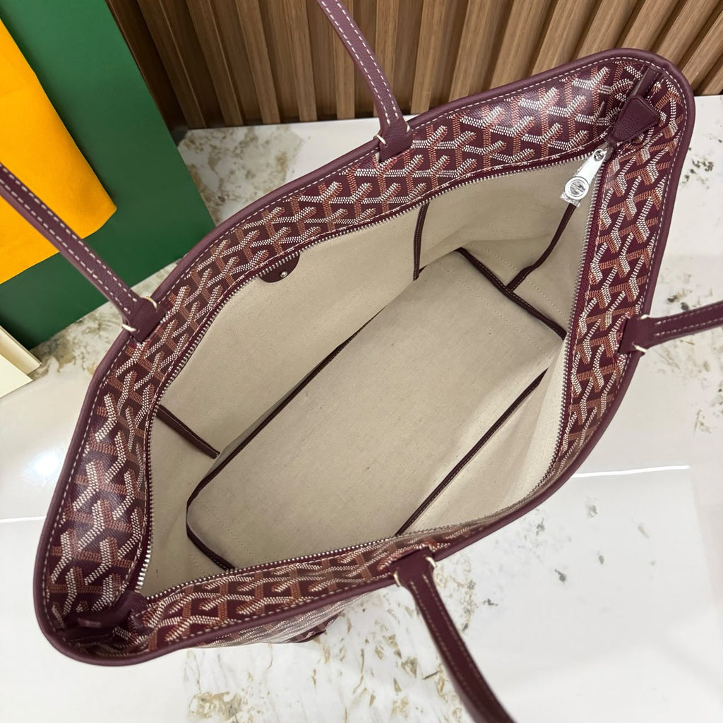Burgundy Artois MM Bag - view 4