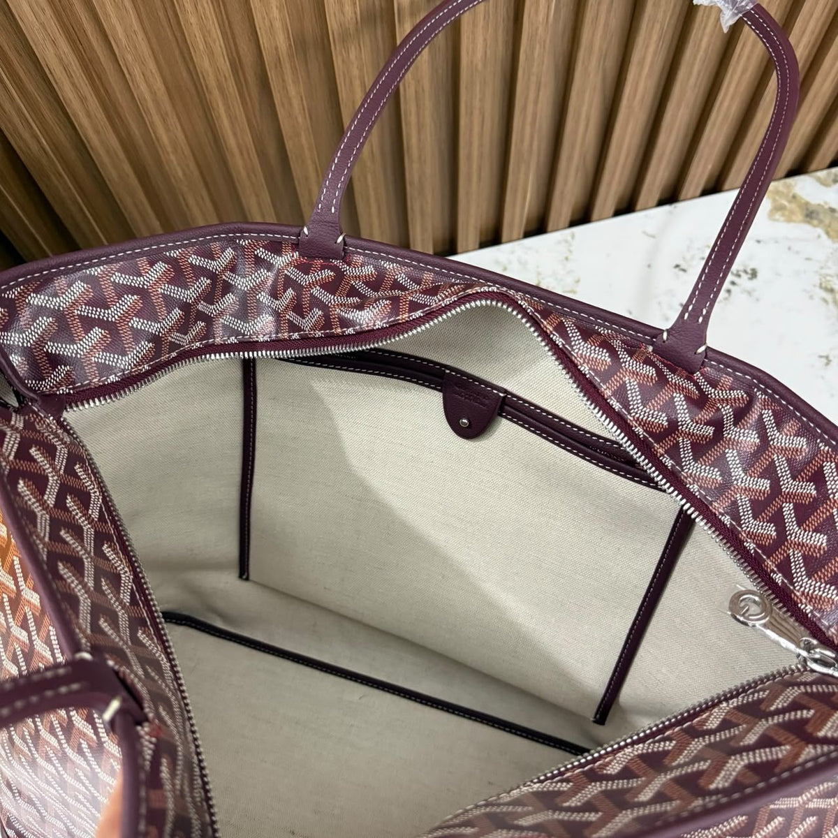 Burgundy Artois MM Bag - view 5