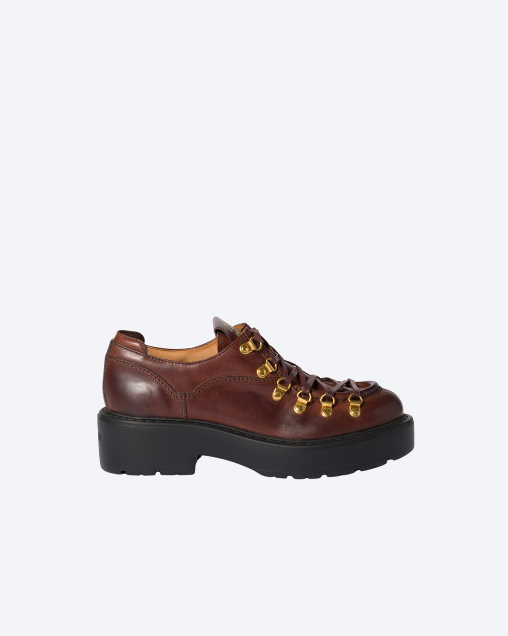 Coffee Leather Loafers