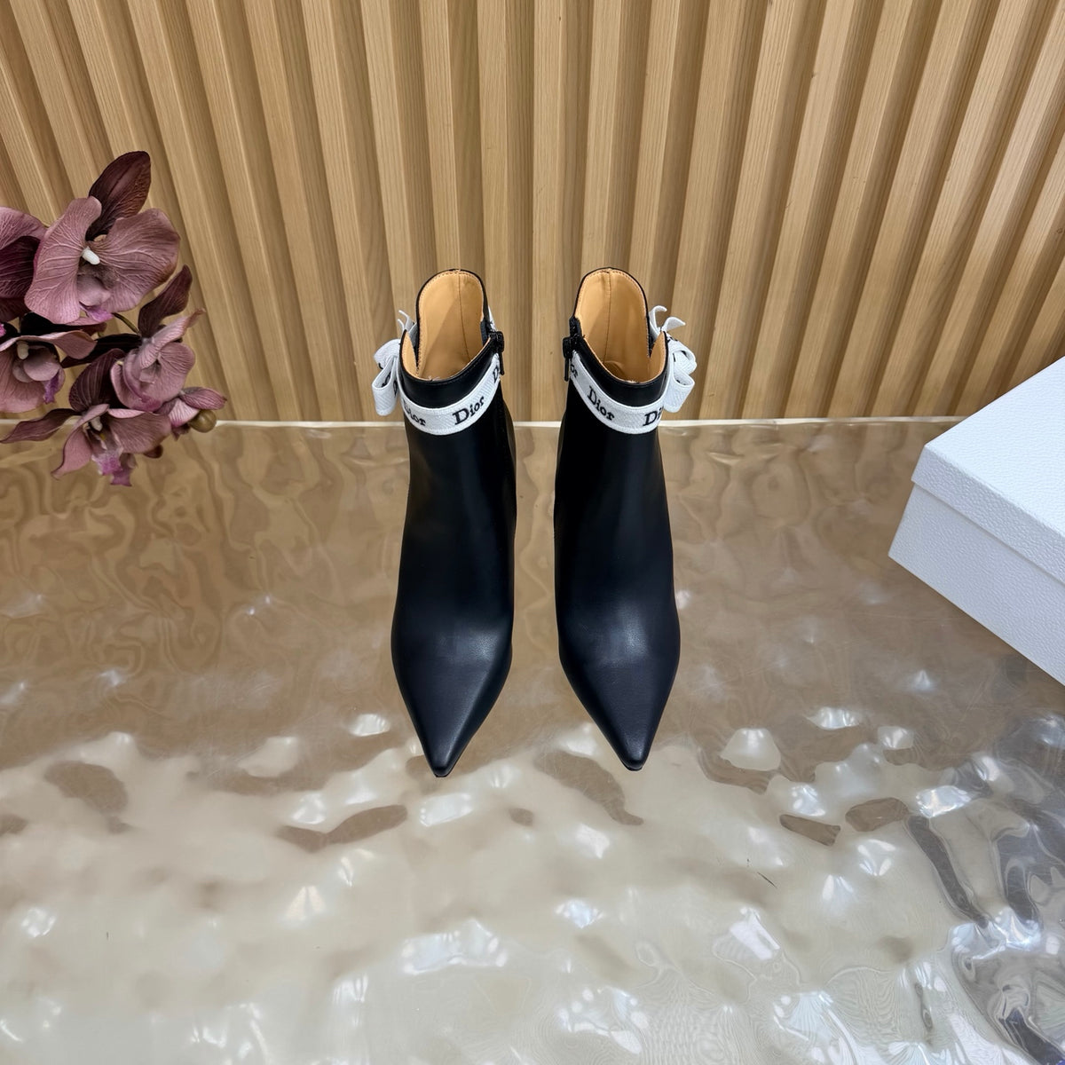 Black J'Adior Heeled Ankle Boot