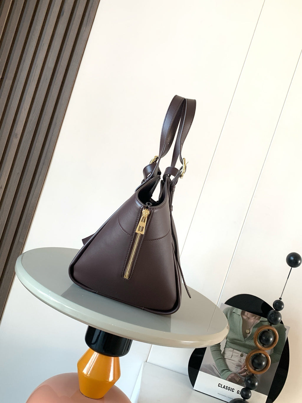 Dark Chestnut Hammock Flip Bag