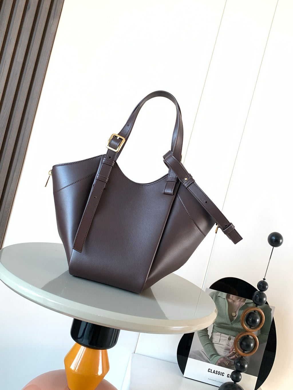 Dark Chestnut Hammock Flip Bag