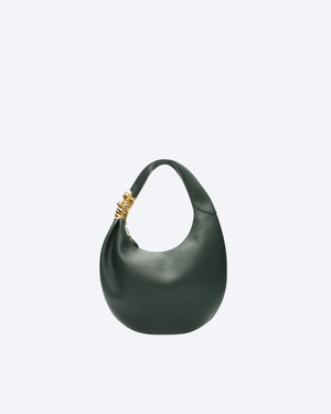 Dark Green Large Soufflé Bag
