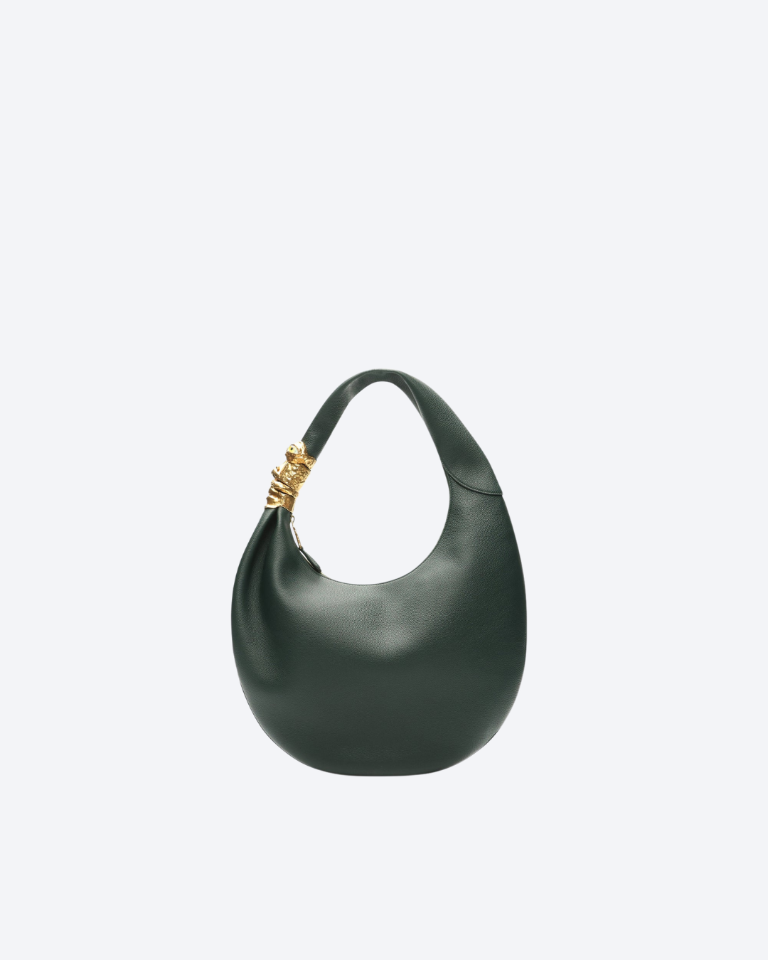 Dark Green Large Soufflé Bag - 1