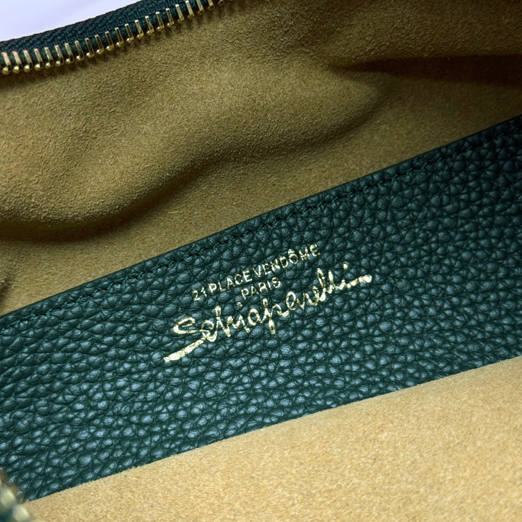 Dark Green Large Soufflé Bag - 10