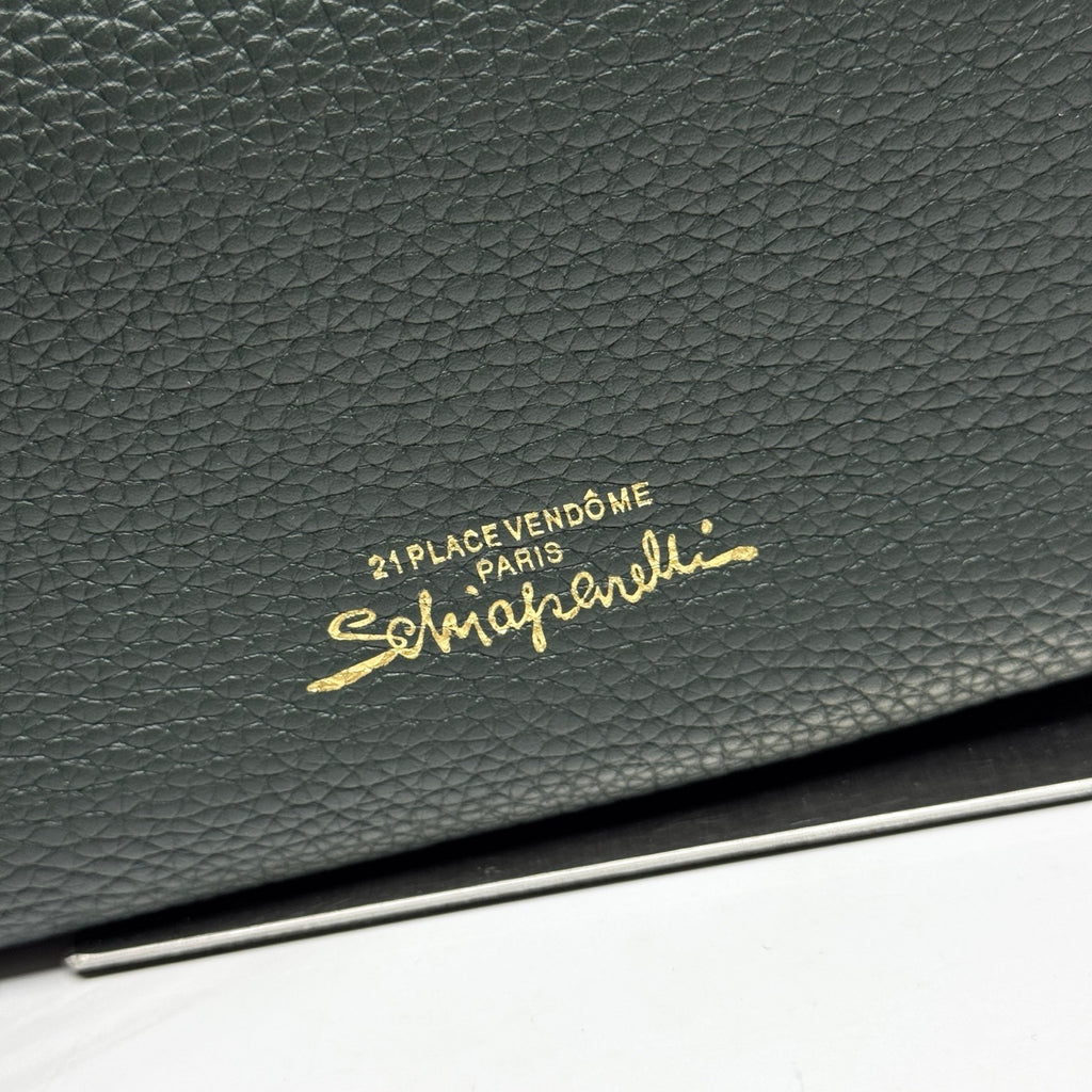 Dark Green Soufflé Baguette Bag - 8